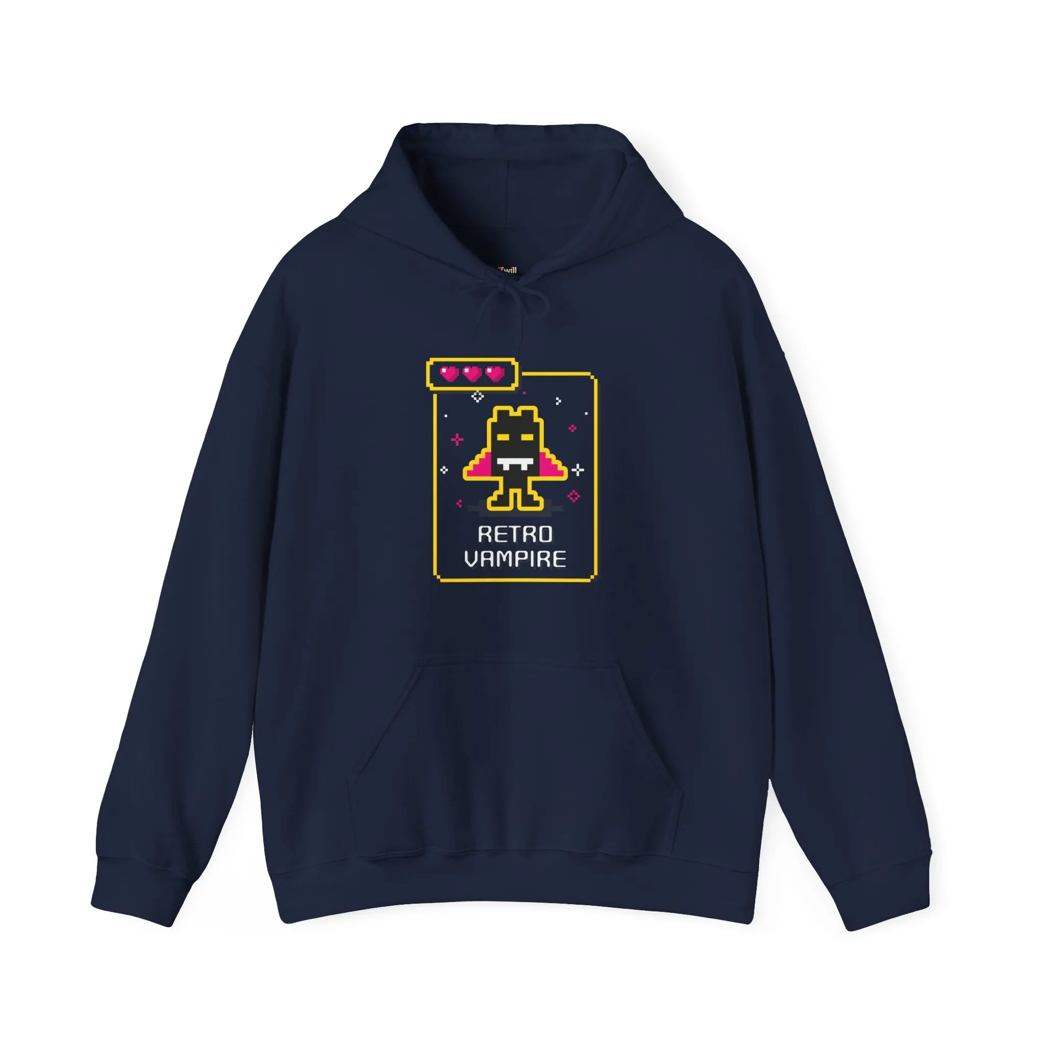 Retro Gaming Vampire Hoodie