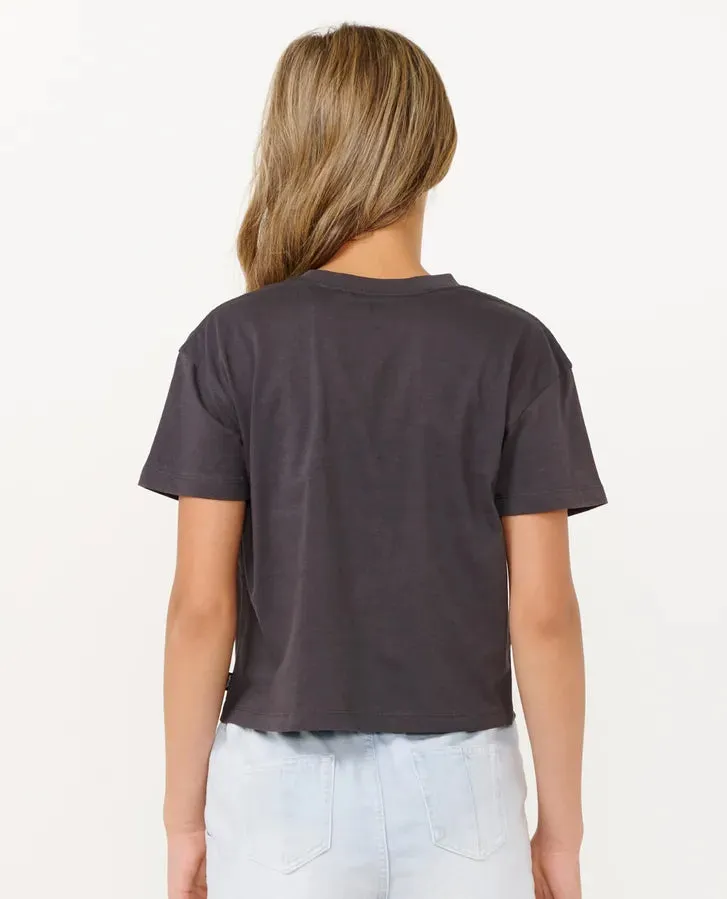 Rip Curl Sun Sol Logo Crop Tee