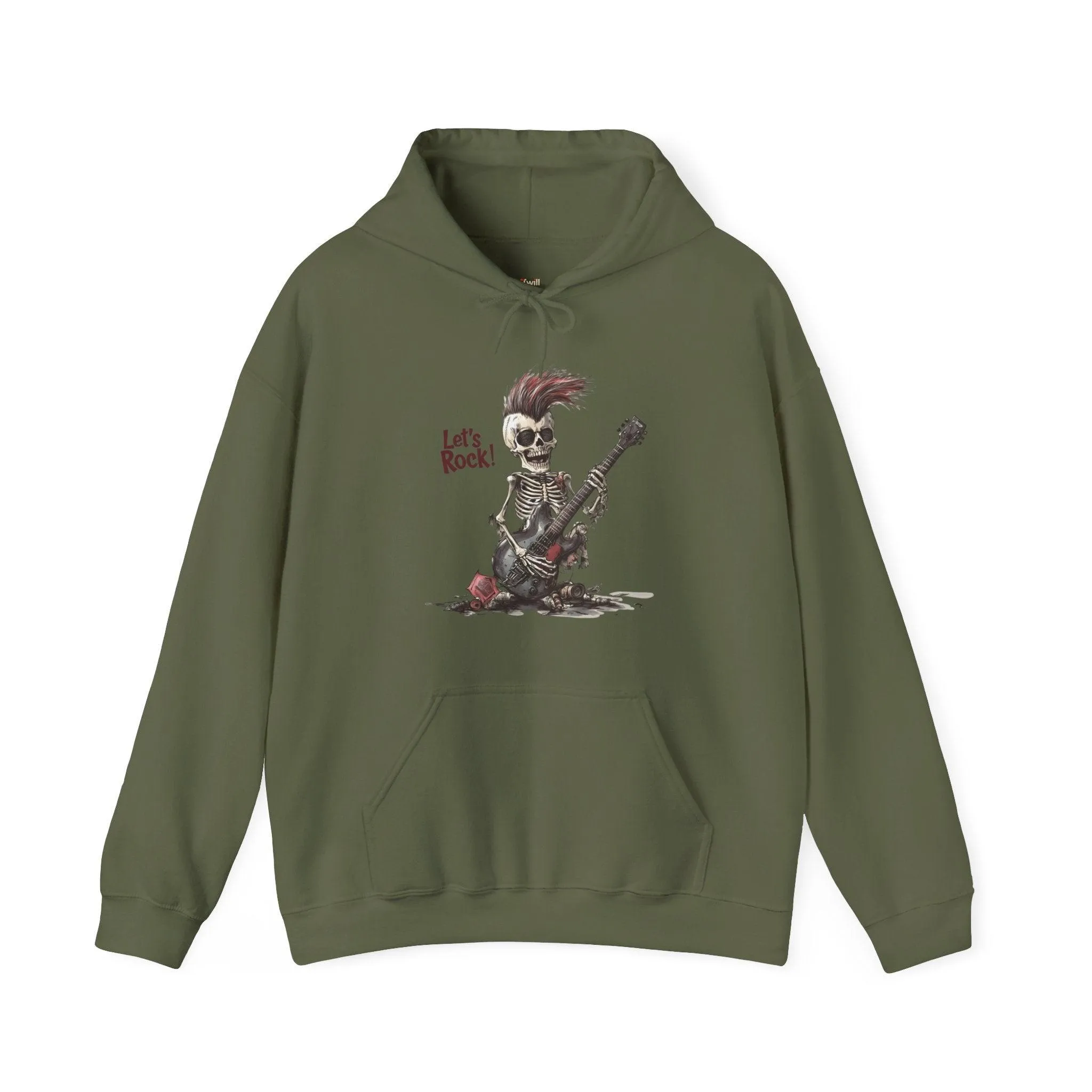 Rock Punk Skeleton Hoodie