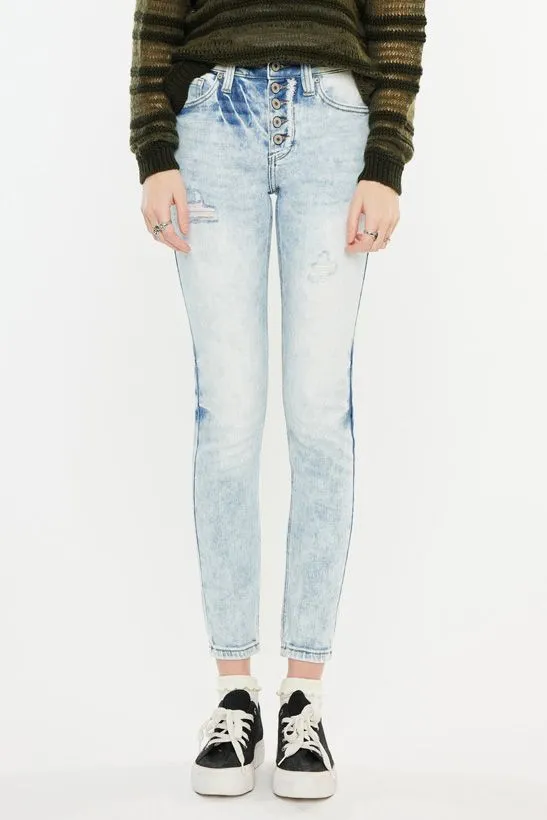 Satya High Rise Ankle Skinny Jean