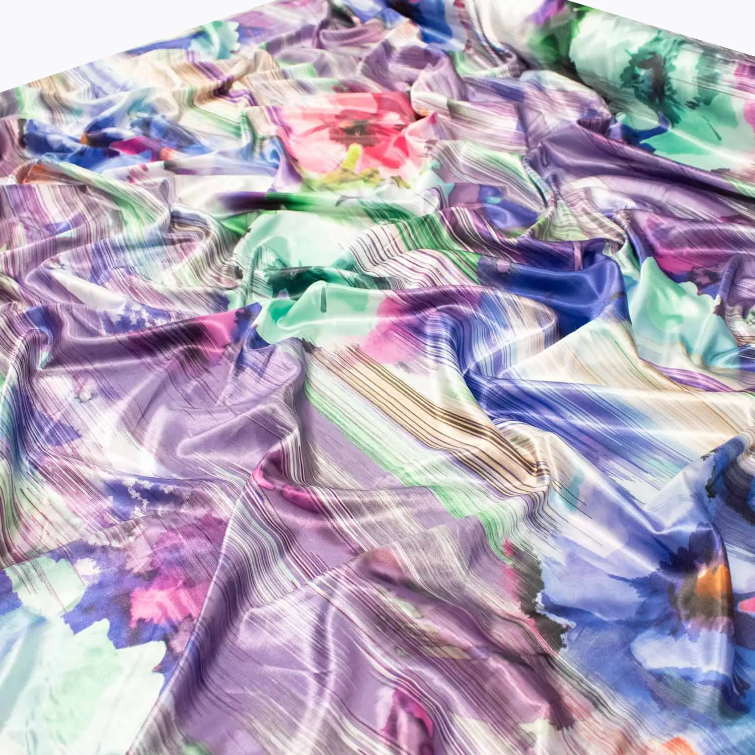 Silky Satin Digital Prints