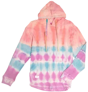 Simply Southern Candy Waffle Tie Dye Hoodie