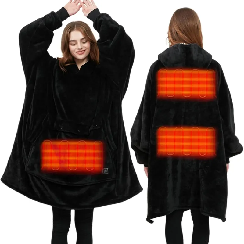 USB Heated Oversized Hoodie