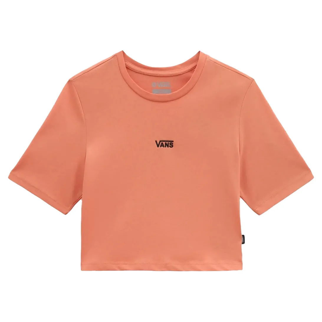 Vans Women's Flying V Crew Crop Tee - Sun Baked