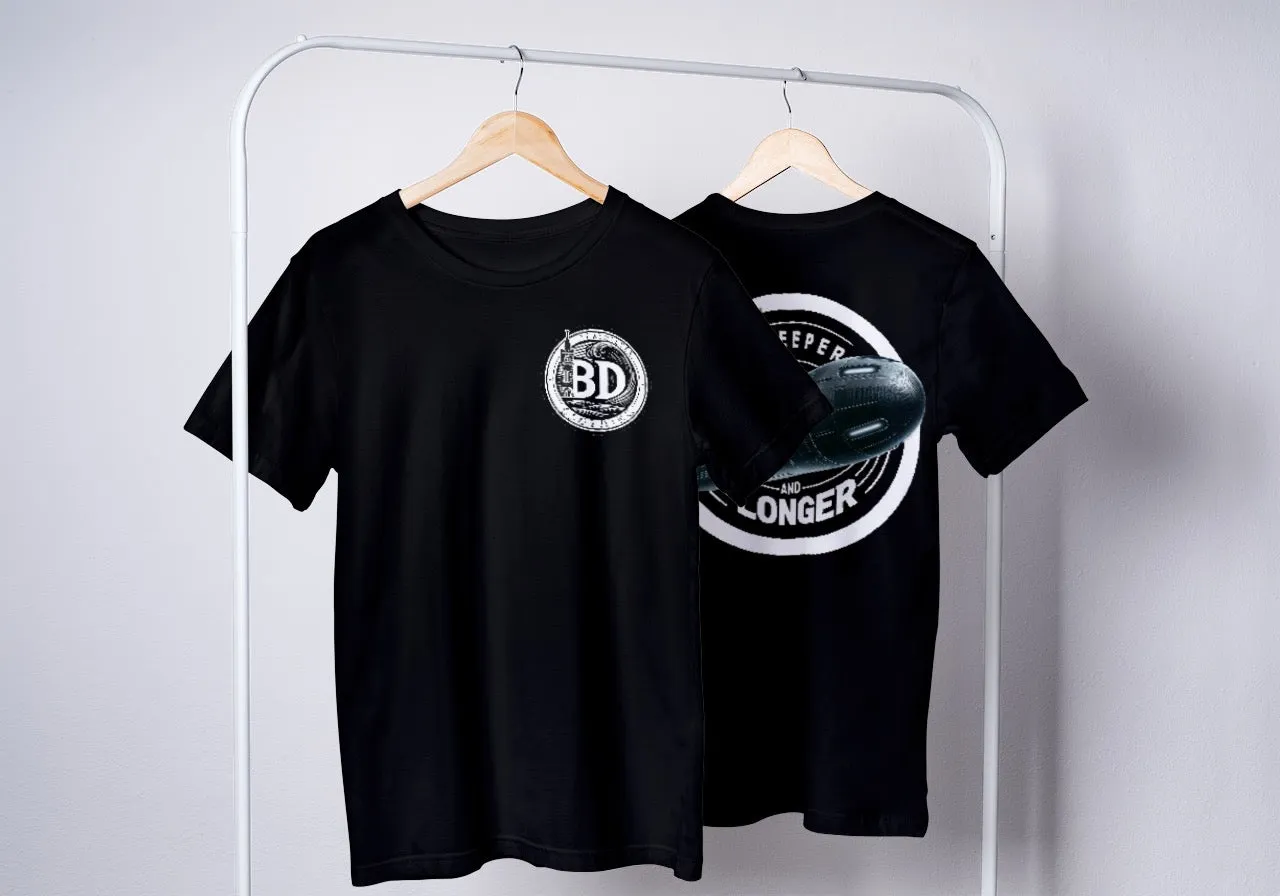 We Go Deeper and Longer Submariner T-Shirt | BD Clothing